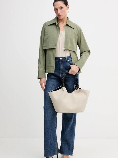 Dkny torebka REMY kolor beżowy R533ME54