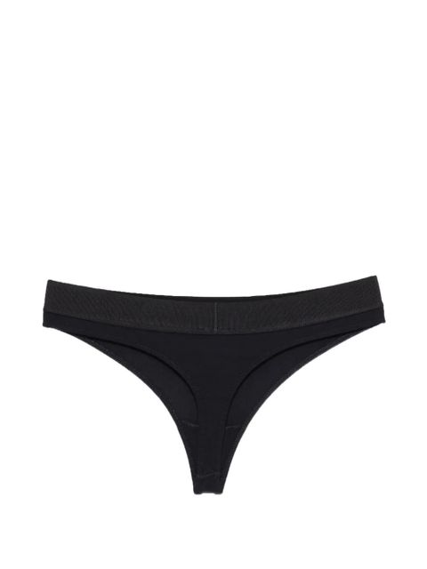 TOM FORD logo-waistband thong - Black - zdjęcie produktu nr 2