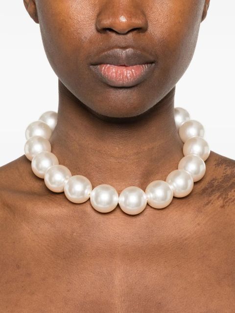 Essentiel Antwerp Jadine pear- beaded necklace - Gold - zdjęcie produktu nr 2