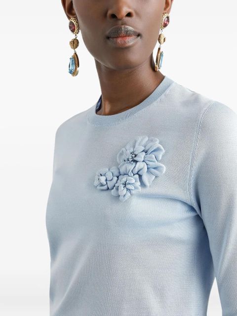 Dolce & Gabbana silk top - Blue