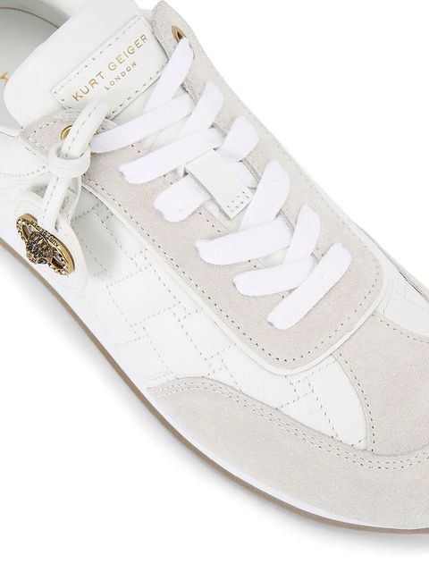 Kurt Geiger London sneakersy skórzane Chelsea Tag Runner damskie kolor biały 3980010129