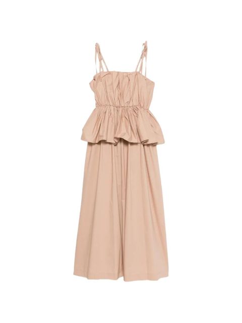 TWINSET sleeveless midi dress - Neutrals - zdjęcie produktu nr 1