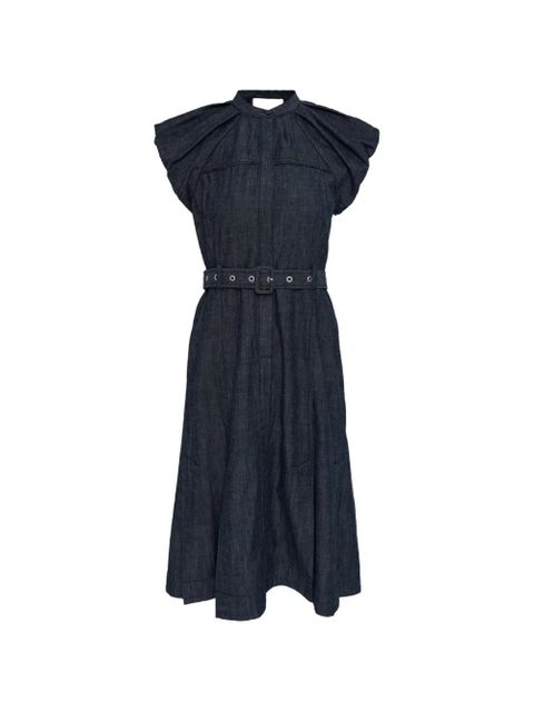 3.1 Phillip Lim puff-sleeve denim shirt dress - Blue - zdjęcie produktu nr 1