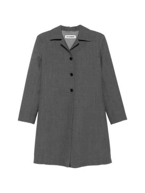 Jil Sander pocket buttoned coat - Grey - zdjęcie produktu nr 1