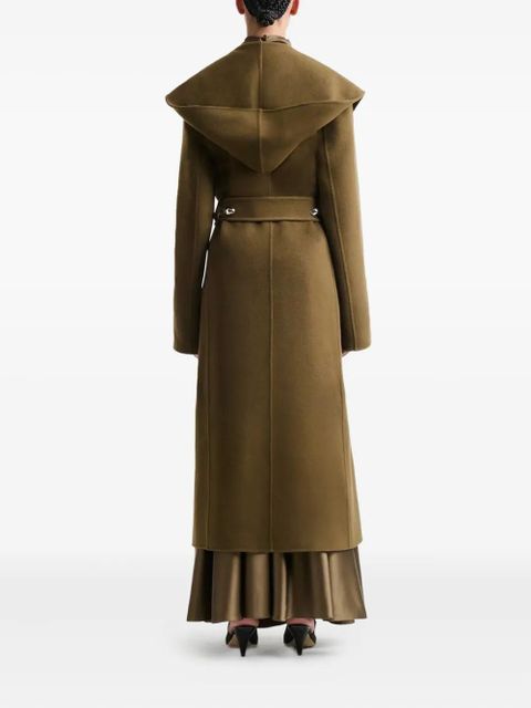 Altuzarra hooded belted coat - Green - zdjęcie produktu nr 2