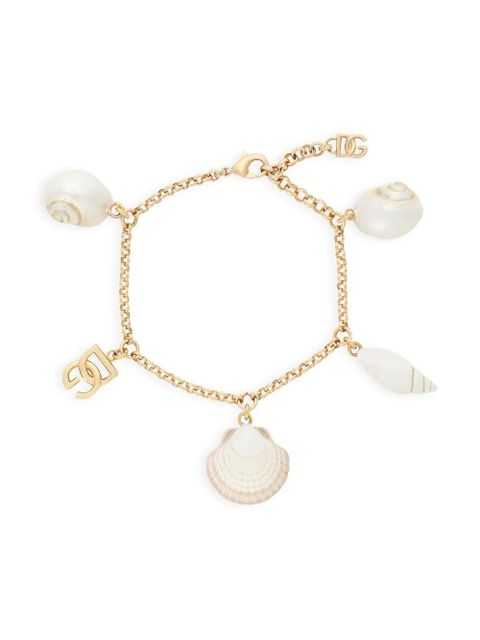 Dolce & Gabbana DG-charm shell bracelet - Gold - zdjęcie produktu nr 1