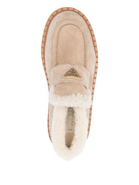 Prada suede loafers - Brown