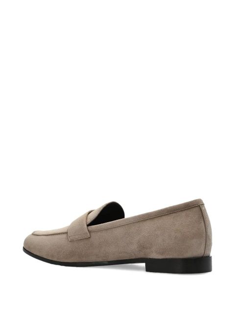 Max Mara panelled slip-on loafers - Neutrals