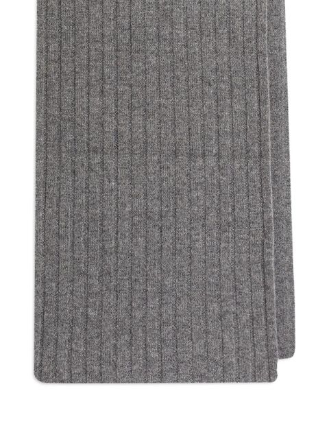 Dolce & Gabbana ribbed knit scarf - Grey - zdjęcie produktu nr 2