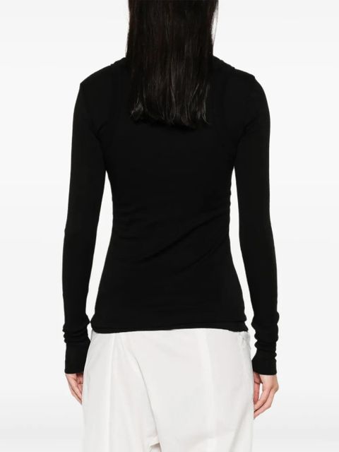 Róhe roll-neck sweater - Black