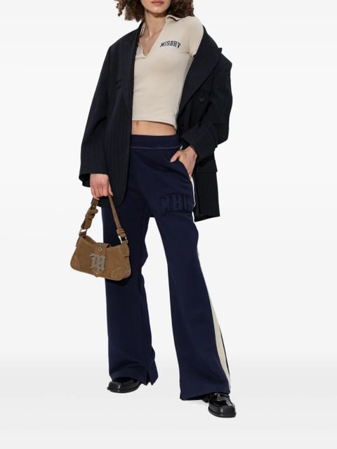 MISBHV logo-patch track pants - Blue