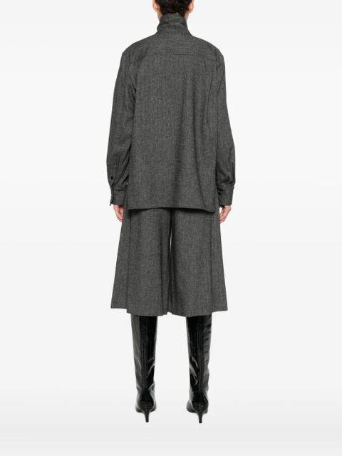 SOLOTRE buttoned-collar shirt - Grey - zdjęcie produktu nr 2