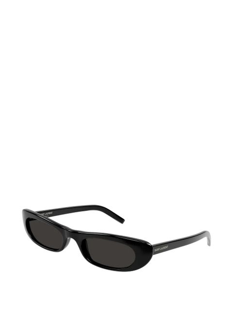 Saint Laurent Eyewear oval-frame sunglasses - Black