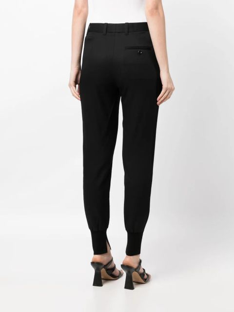 3.1 Phillip Lim mid-rise wool tapered trousers - Black - zdjęcie produktu nr 2
