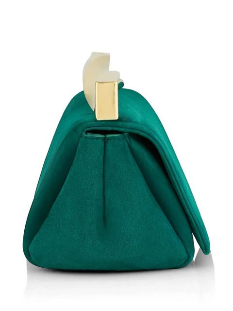 Aquazzura mini twist clutch bag - Green