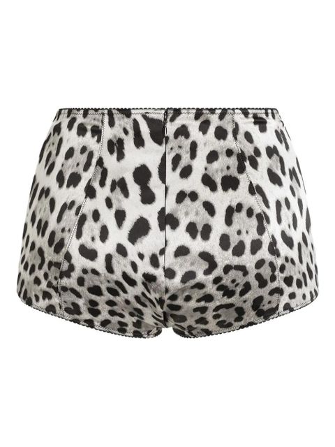 Dolce & Gabbana leopard-print culotte briefs - Grey - zdjęcie produktu nr 2