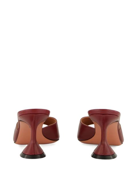 Amina Muaddi 70mm Lupita sandals - Red