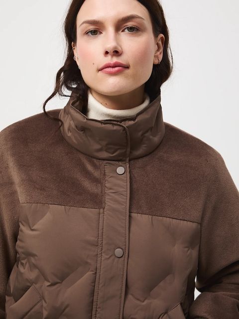 Medicine kurtka damska kolor brązowy