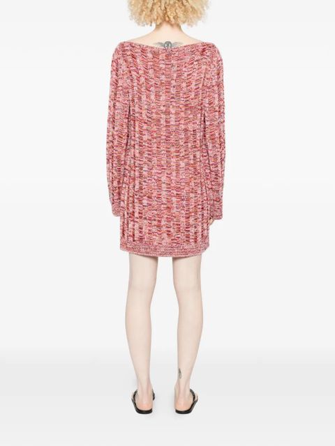 Missoni patterned mini dress - Pink