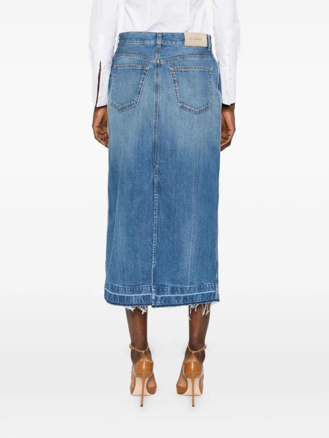 Givenchy denim midi skirt - Blue