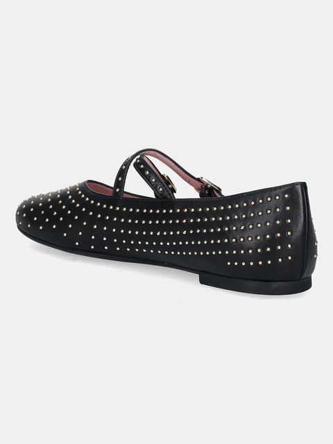 Pretty Ballerinas baleriny skórzane Nicole kolor czarny 52559_001 - zdjęcie produktu nr 2