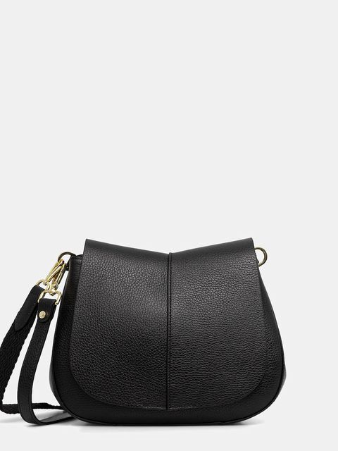 Gianni Chiarini torebka skórzana HELENA ROUND kolor czarny BS 6036/COMM GRN-NA - zdjęcie produktu nr 1