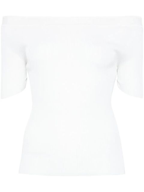 KHAITE Nadine top - White - zdjęcie produktu nr 1