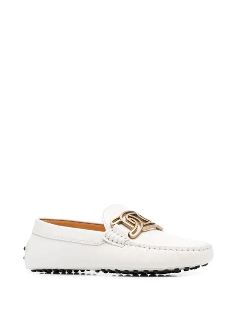 Tod's chain-link detail loafers - White - zdjęcie produktu nr 2