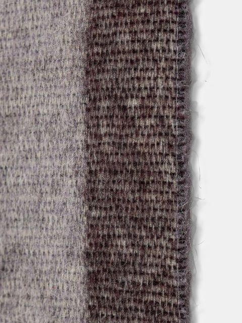 United Colors of Benetton szalik z dodatkiem wełny damski kolor fioletowy wzorzysty 64G8DU024