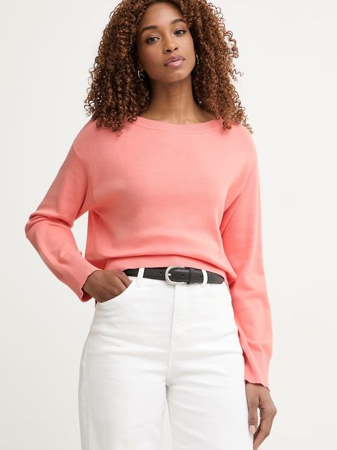 United Colors of Benetton sweter damski bawełniany - zdjęcie produktu nr 1