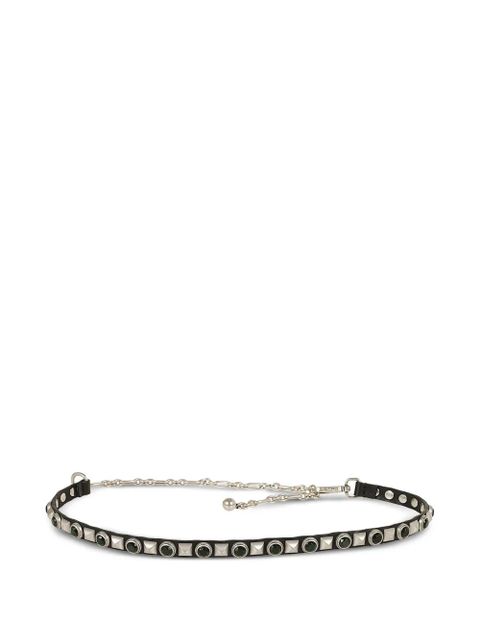 ETRO studded leather belt - Black - zdjęcie produktu nr 1