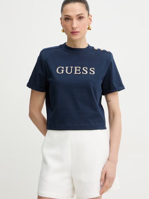 Guess t-shirt damski bawełniany MARINA - zdjęcie produktu nr 2