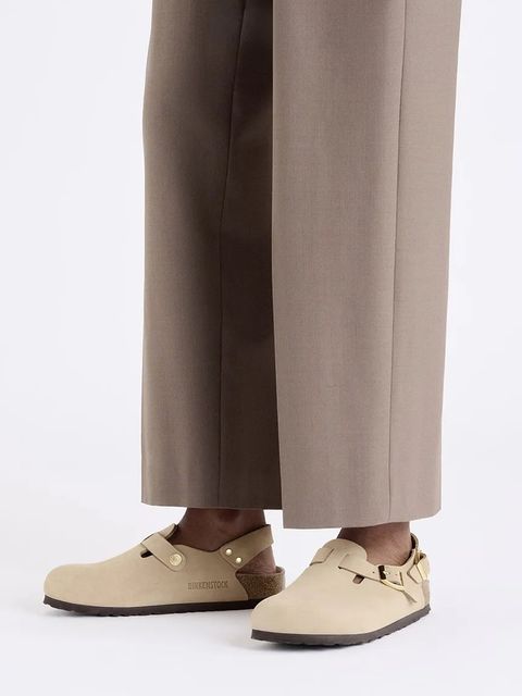 Birkenstock klapki nubukowe Tokio