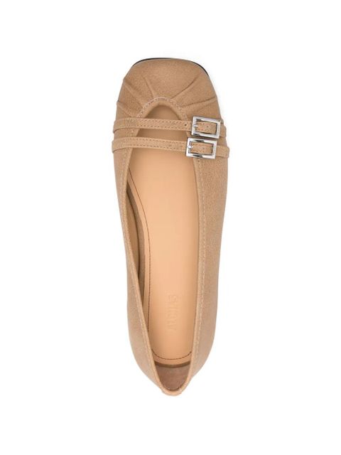 ALOHAS Cendana Vintage leather ballet flats - Neutrals