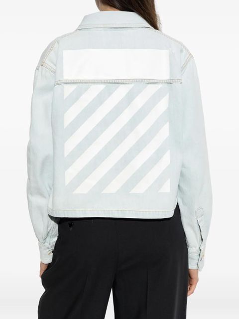 Off-White pocket denim shirt - Blue