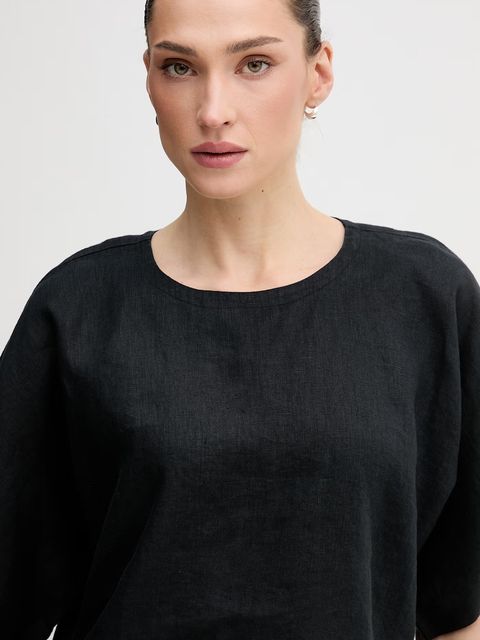 DKNY bluzka damska lniana