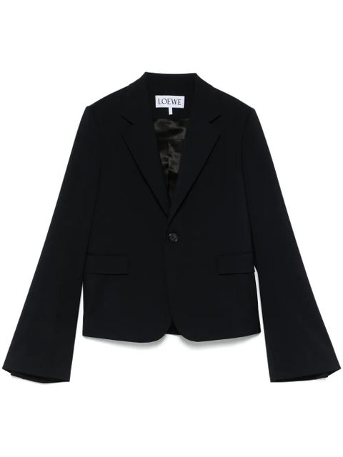 LOEWE wool blazer - Blue - zdjęcie produktu nr 1