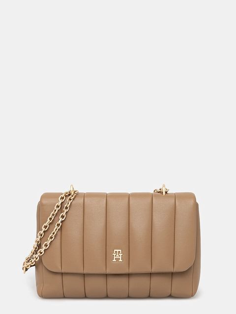 Tommy Hilfiger torebka kolor beżowy AW0AW17669 - zdjęcie produktu nr 1