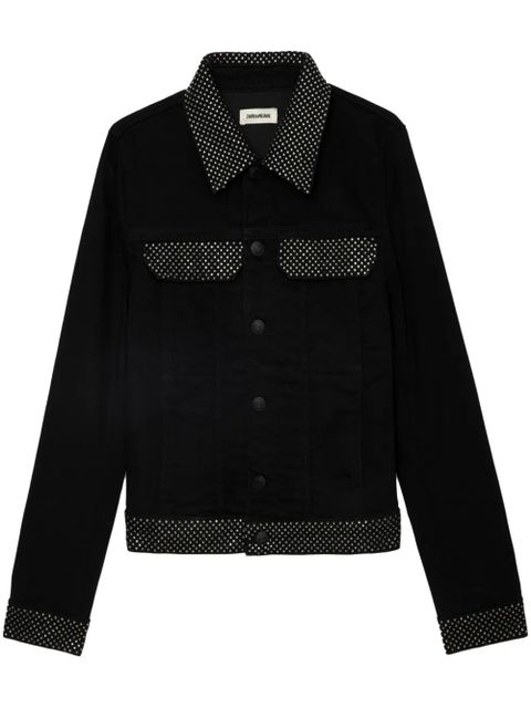 Zadig&Voltaire Kioky denim jacket - Black - zdjęcie produktu nr 1