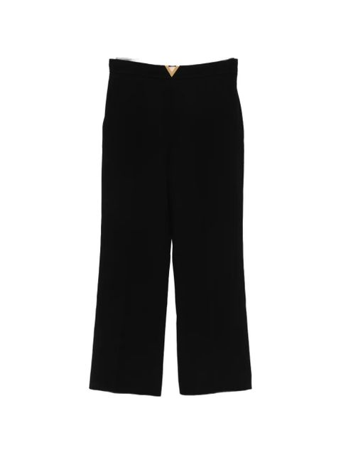 Valentino Garavani vltn straight-leg trousers - Black - zdjęcie produktu nr 1