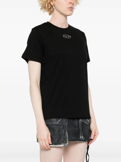 Diesel Oval D-logo T-shirt - Black