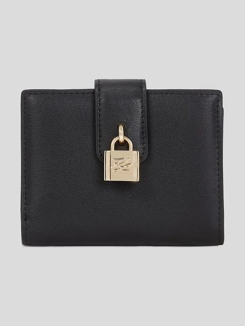 Karl Lagerfeld portfel K/AUTOGRAPH damski kolor czarny A3W32039 - zdjęcie produktu nr 1