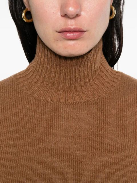 AMI Paris turtleneck sweater - Brown