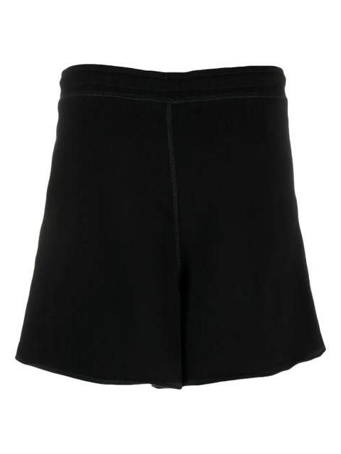 GANNI logo-patch short shorts - Black - zdjęcie produktu nr 2