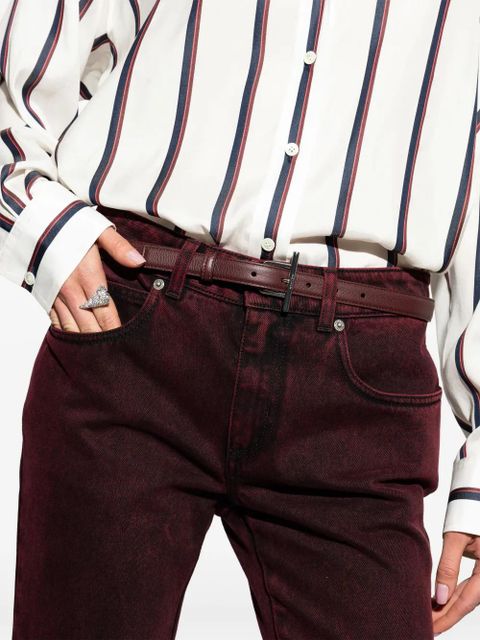 Alexander McQueen T-bar Hip belt - Brown