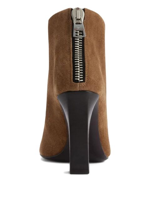 Giuseppe Zanotti 90mm Losie suede ankle boots - Brown - zdjęcie produktu nr 2