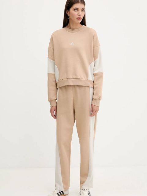 adidas dres Laziday damski kolor beżowy JX0544 - zdjęcie produktu nr 1