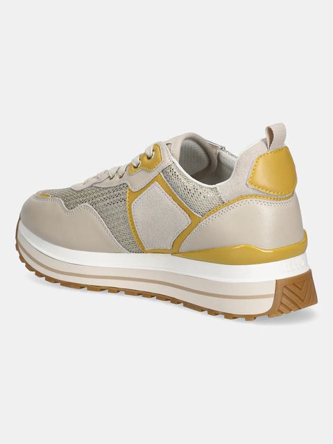 Liu Jo sneakersy LIU JO MAXI WONDER 01 damskie kolor beżowy BA6009PX077S1856