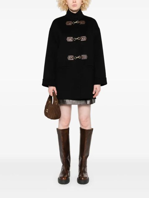 SANDRO wool coat - Black - zdjęcie produktu nr 2