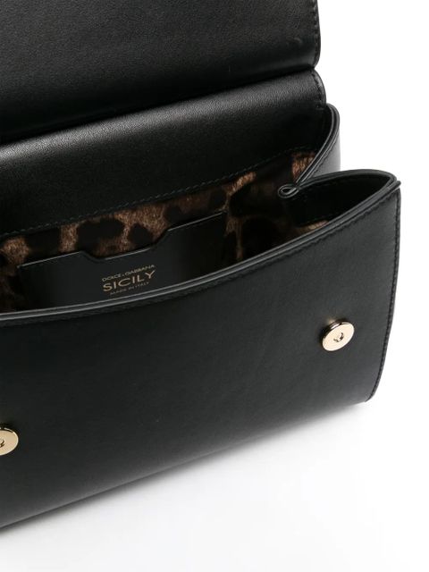 Dolce & Gabbana medium Sicily tote bag - Black
